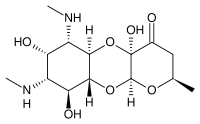 Strukturformel von Spectinomycin