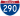 Straßenschild der I-290