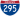 Straßenschild der I-295