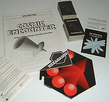 Spielmaterialien der Hexagames-Ausgabe