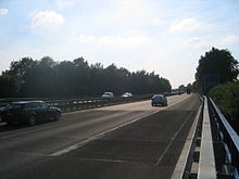 Bundesautobahn 30 bei Bruchmühlen