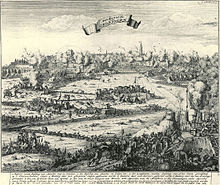 Beleg van Groningen - Siege of Groningen by Bernhard von Galen (1672).jpg