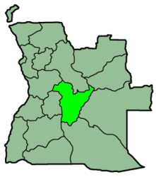 Die Provinz Bié in Angola