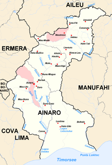 Der Belulik durchzieht mit seinen Nebenflüssen nahezu den gesamten Distrikt Ainaro