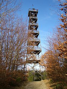 Der 30 Meter hohe Eschenbergturm