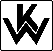 Um 1969 verwendetes Logo der KW