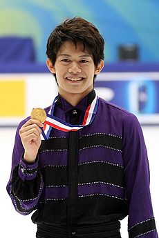 Takahiko Kozuka beim Cup of China 2010