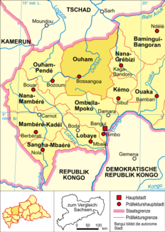 Lobaye in der Zentralafrikanischen Republik
