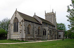 All Saints Church in Burnham Thorpe