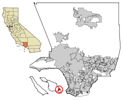 LA County Incorporated Areas Avalon highlighted.svg