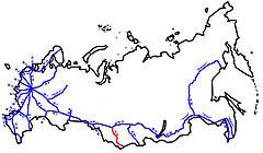 M52 im Fernstraßennetz Russlands