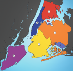 5 Boroughs Labels New York City Map Julius Schorzman.png
