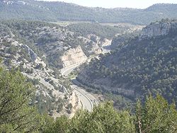 Die A31 bei Aubagne