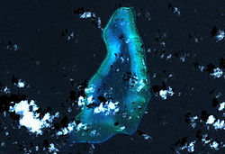 Landsat-Bild des Blenheim Reefs