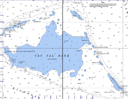 Karte der Cay Sal Bank