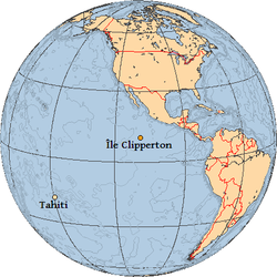 Karte von Clipperton
