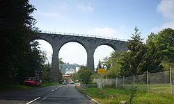 ehemaliger Eisenbahnviadukt in Daun, 2006