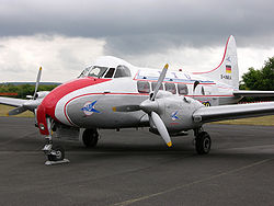 de Havilland Dove der LTU 2005