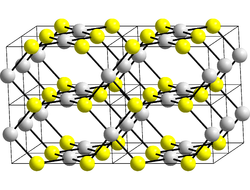 Kristallstruktur vom Platin(II)-oxid