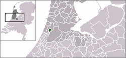 Lage von Heemstede in den Niederlanden