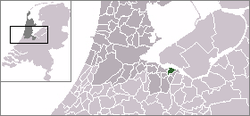 Lage von Huizen in den Niederlanden