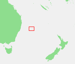Lage von Lord-Howe-Insel
