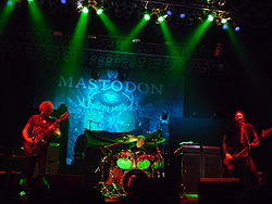 Mastodon live in Wien, 2008