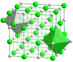 Struktur von Silber(I)-fluorid