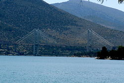 Die neue Brücke von 1992 - Ansicht von Süden
