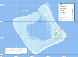 Karte des Rose-Atolls