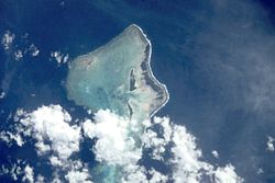 NASA-Bild der Rowa-Inseln
