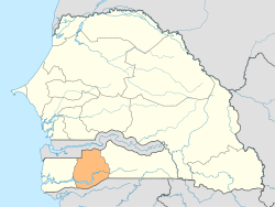 Die Region Sédhiou in Senegal