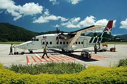 Shorts 360 der Air Seychelles