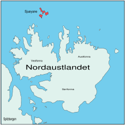 Lage von Sjuøyane