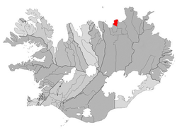 Lage von Gemeinde Tjörnes