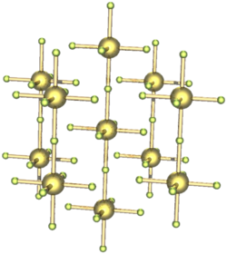 Struktur von Plutonium(V)-fluorid