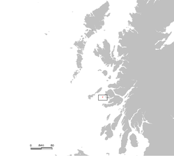 Karte von Treshnish Isles