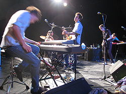 Bei einem Konzert in Philadelphia im August 2007