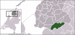 Lage der Gemeinde Weststellingwerf in den Niederlanden