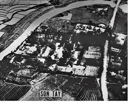 Kriegsgefangenenlager Sơn Tây in den späten 1970er Jahren
