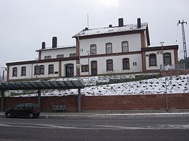 Bahnhof Bexbach, Straßenseite