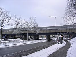 Der Bahnhof auf dem Viadukt