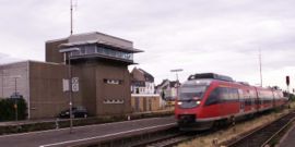 Zug der Erfttalbahn in Euskirchen