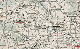 Strecke der Greußen-Ebeleben-Keulaer Eisenbahn