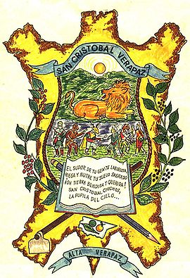 Wappen von San Cristóbal Verapaz