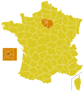 Karte der Kirchenprovinz