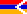 Die Flagge Bergkarabachs