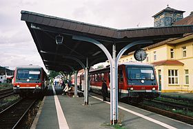 Der Bahnhof im Jahr 2006