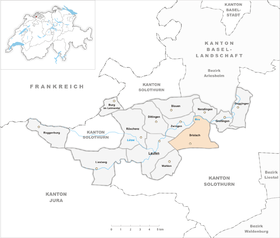 Karte von Brislach