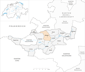 Karte von Dittingen